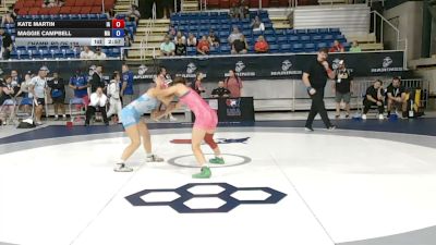 110 lbs Champ. Rd Of 128 - Kate Martin, Iowa vs Maggie Campbell, Massachusetts