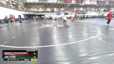 157 lbs Cons. Round 3 - Xerarch Tungjaroenkul, Central Missouri vs Jose Flores, Central Oklahoma