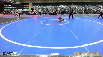43 lbs Quarterfinal - Isen Vang, EGWA vs Waylon Pearson, OKWA