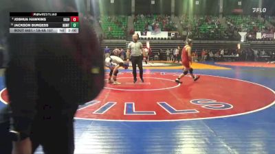 1A-4A 157 5th Place Match - Joshua Hawkins, Deshler vs Jackson Burgess, North Sand Mountain