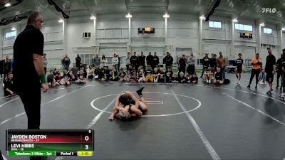 100 lbs Round 9 (10 Team) - Levi Hibbs, DWA vs Jayden Boston, Neighborhood