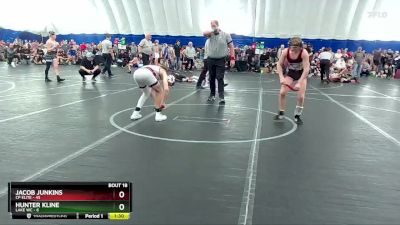 110 lbs Round 5 (8 Team) - Jacob Junkins, CP Elite vs Hunter Kline, Lake WC