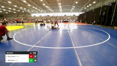 70 lbs Rr Rnd 2 - Corbin Burchett, Forge Elm 2 vs Logan Bonfilio, Pursuit Wrestling Academy - Green