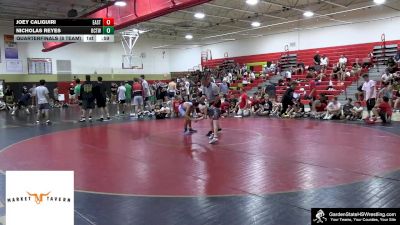 Youth-100 lbs Quarterfinals (8 Team) - Nicholas Reyes, Ocean Twp vs Joey Caliguiri, Easton (PA)