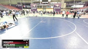 150 lbs Champ. Round 2 - Michael Ortega, Portage Wrestling Club vs Tatum Garcia, NM Bad Boyz