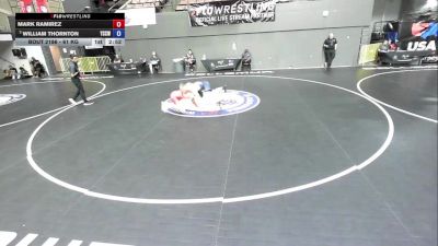 61 kg Quarters - Mark Ramirez vs William Thornton, Yuba Sutter Combat Wrestling Club