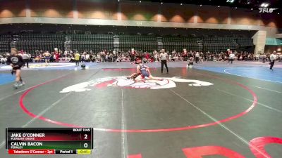 285 lbs Cons. Round 1 - Calvin Bacon, Fernley vs Jake O`Conner, Pleasant Grove