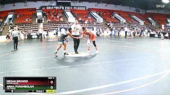 135 lbs Cons. Semi - Arina Punambolam, The Forge vs Megan Brower, Grand Haven