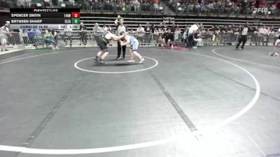 145 lbs Consi Of 8 #2 - Spencer Smith, 14awc vs Brynden Sharp, Clearview
