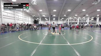 69 lbs 3rd Place - Lorraine Ducharme, Sawali vs Lilly Briggs, Bennington Tri-State