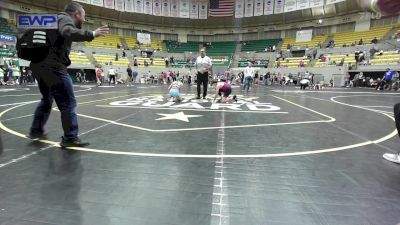 96 lbs Final - Evan Williams, Benton Parks Youth Wrestling vs Brekyn Boyle, Honey Badger Wrestling Club