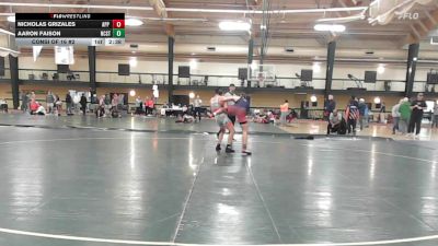 165 lbs Consi Of 16 #2 - Nicholas Grizales, App State - UNATT vs Aaron Faison, NC State