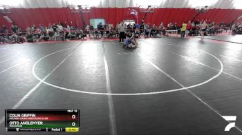 132 lbs Cons. Round 4 - Otto Anglemyer, Wisconsin vs Colin Griffin, Holmen Viking Wrestling Club