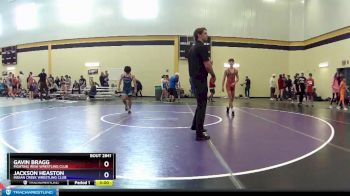 126 lbs Cons. Semi - Gavin Bragg, Fighting Irish Wrestling Club vs Jackson Heaston, Indian Creek Wrestling Club