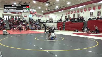 106 lbs 3rd Place Match - Caleb Schaetzle, Dubuque Hempstead (JV) vs Ibrahim Alallaf, Davenport North