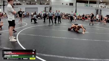 113 lbs Round 5 (8 Team) - Johnny Barron, Iron Horse 1 vs Isa Kupa, Validus WC Gold