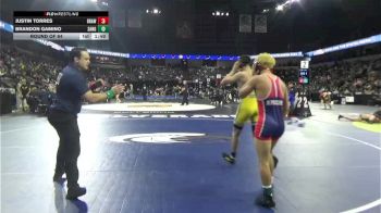 126 lbs Round Of 64 - Justin Torres, Brawley (SD) vs Brandon Gamino, Sanger (CS)