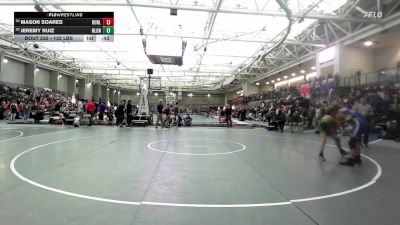 132 lbs Consi Of 16 #2 - Mason Soares, Bunnell vs Jeremy Ruiz, New London