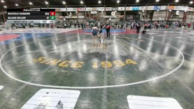 148 lbs 3rd Place Match - Jillian Giller, New Trier vs Nichole Sumare, Wyoming