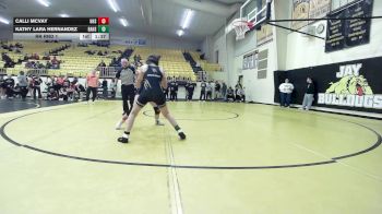 100 lbs Rr Rnd 1 - Calli McVay, Heritage HS vs Kathy Lara Hernandez, Broken Arrow Girls HS