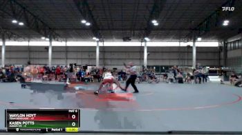 119 lbs Round 2 (4 Team) - Waylon Hoyt, Team Renegade vs Kasen Potts, Hawks WC