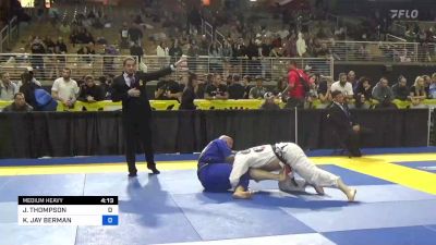 JOSEPH THOMPSON vs KENNETH JAY BERMAN 2024 Pan Jiu Jitsu IBJJF Championship