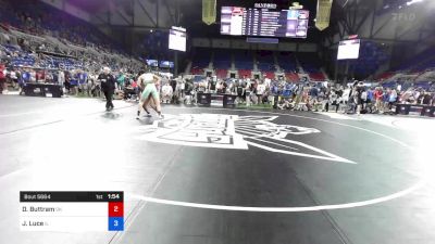 170 lbs Cons 64 #2 - Deontre Buttram, Oklahoma vs Jacob Luce, Illinois