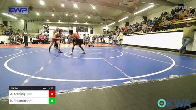 112 lbs Rr Rnd 4 - Andrew Araskog, Lincoln Christian vs Keylan Freeman, Skiatook Youth Wrestling