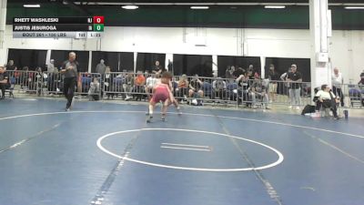 150 lbs Consi Of 32 #1 - Rhett Washleski, NJ vs Justis Jesuroga, IA