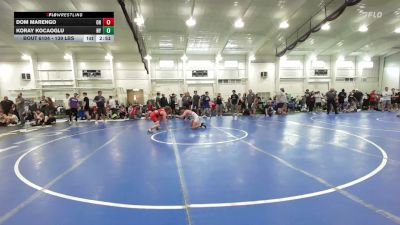 139 lbs Round Of 16 - Dom Marengo, OH vs Koray Kocaoglu, NY