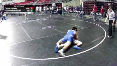 160 lbs 2nd Place Match - Jayden Rodriguez, Gibbon Wrestling Club vs Noah Findley, Midwest Destroyers Wrestling Club