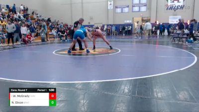 220 lbs Cons. Round 7 - William McGrady, Father Ryan vs Noah Dixon, Brentwood