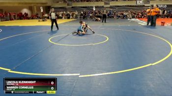 93 lbs Placement (4 Team) - Lincoln Kleinknight, Waconia vs Warren Cornelius, Foley