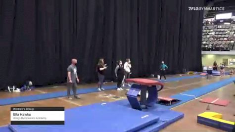Ella Hawks - Women's Group, Wings Gymnastics Academy - 2021 Women's Xcel Region 4 Championships