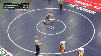 89 lbs Semifinal - Leonidas Murillo, Cumberland Valley vs Eli Oberheim, Montgomery