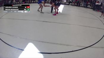 135 lbs Cons. Round 3 - Lesliegh Lovings, Nebraska Boyz vs Megan Magnuson, Wayne Wrestling Club
