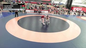 131 lbs Cons. Semi - Lillian Sherer, Lock Haven University vs Lydia Knarr, Lock Haven University