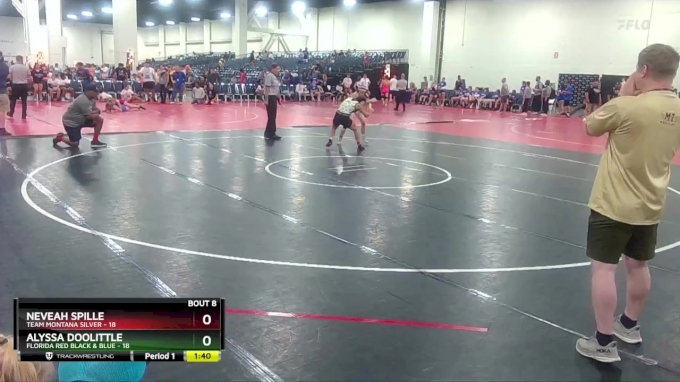 130 lbs Round 2 (8 Team) - Alyssa Doolittle, Florida Red Black & Blue ...