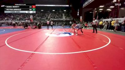 105 lbs Cons. Semi - Peyton Arnhold, Shoshoni vs Kenna Merritt, Star Valley