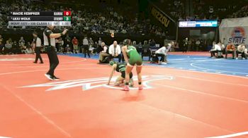 100 Class 1 lbs 1st Place Match - Lexi Wolk, Ste. Genevieve vs Macie Kempker, Blair Oaks
