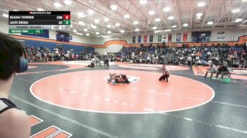 125 lbs Champ. Round 1 - Jack Reina, Augustana College vs Elijah Torres, Concordia University (WI)