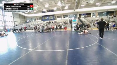 120 lbs Semifinal - Easton Olson, Sanderson Wrestling Academy vs Cash Christensen, Sanderson Wrestling Academy