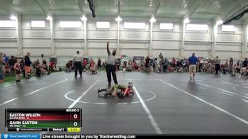 48 lbs Round 2 (3 Team) - Gavin Saxton, WV Wild vs Easton Wilson, 84 Athletes
