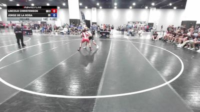 120 lbs Lincoln Christenson, Minnesota Red vs Jorge De La Rosa, Oregon