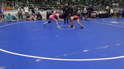 140 lbs 5th Place Match - Miley Kirkpatrick, Moyer Elite vs Katelyn Mercil, Big Game Wrestling Club