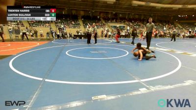 55 lbs Quarterfinal - Trenten Harris, Commandos Wrestling Academy vs Luxton Sullivan, Cushing Tigers