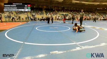 55 lbs Quarterfinal - Trenten Harris, Commandos Wrestling Academy vs Luxton Sullivan, Cushing Tigers