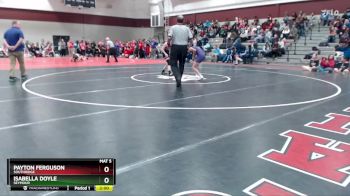 100 lbs Round 1 - Isabella Doyle, Seymour vs Payton Ferguson, Southridge