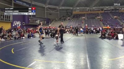 138 lbs Placement Matches (16 Team) - Lilly Luft, Iowa vs Katerina Lange, Grand Valley State