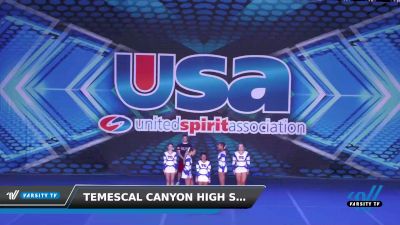 Temescal Canyon High School - High School Spirit Nationals [2022 HS Group Stunt Intermediate - All Female Intermediate #1] 2022 USA Nationals: Spirit/College/Junior